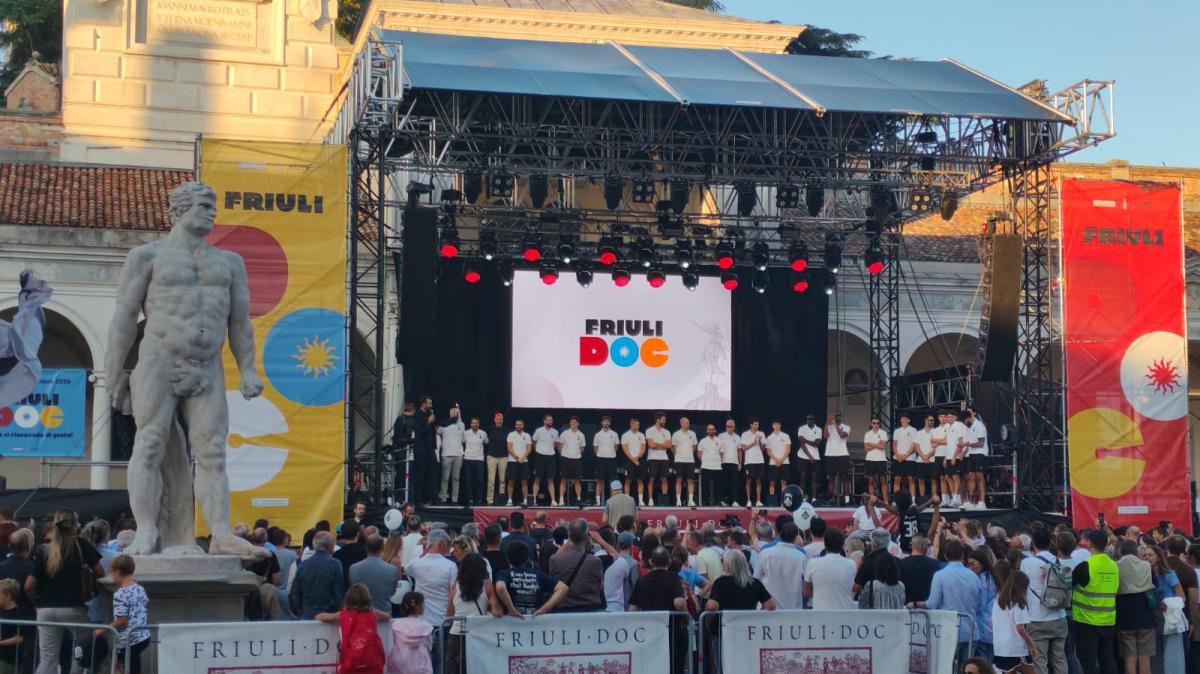 La presentazione dell'Apu Udine a Friuli DOC: le parole dei protagonisti