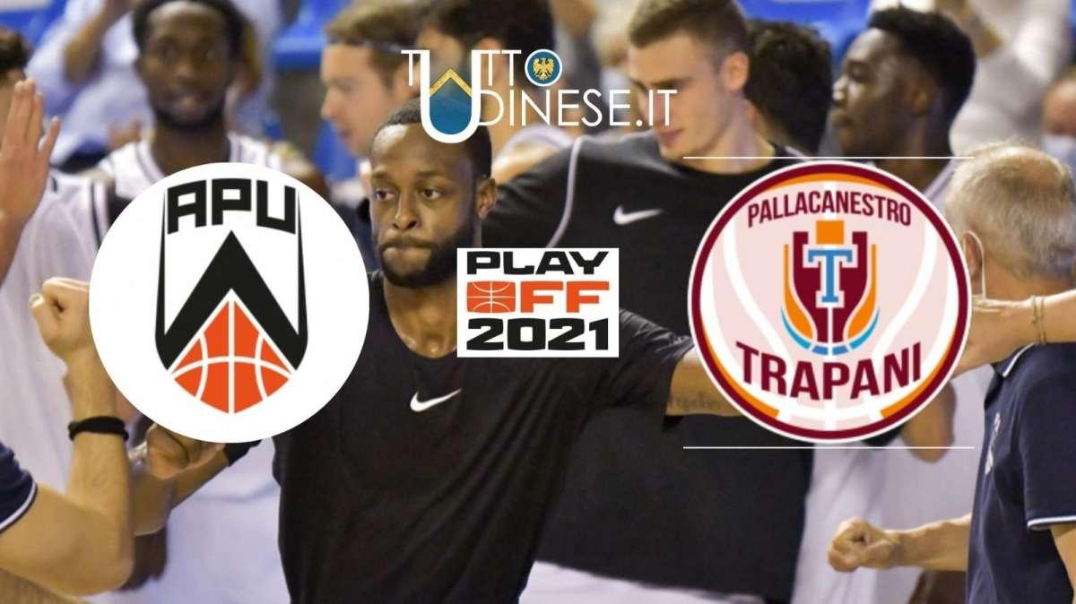RELIVE Playoff Quarti di Finale - Gara 1 Apu OWW-2B Control Trapani 66-55: RISULTATO FINALE