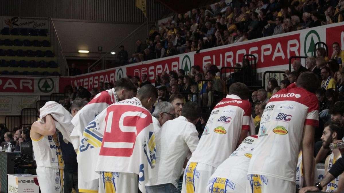 UEB Cividale, date e orari dei quarti di finale contro Cantù