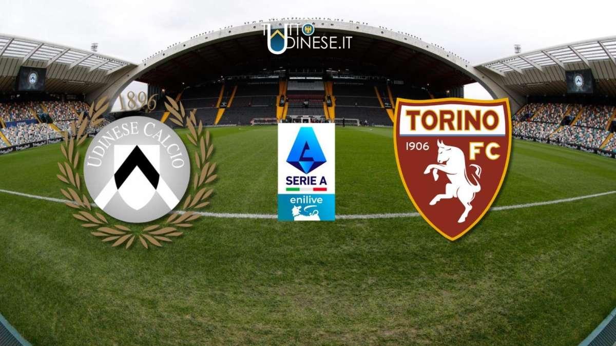 DIRETTA Serie A Udinese-Torino 2-2: i granata strappano un punto