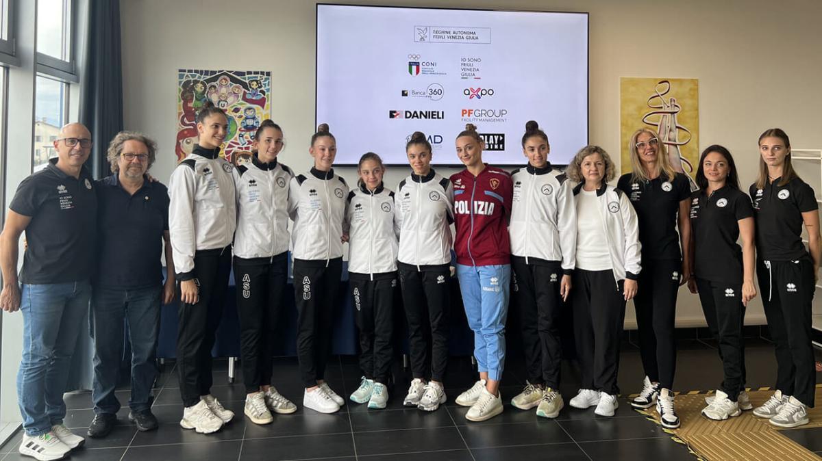 Colpo mondiale per l'Asu: arriva a Udine la ginnasta russa Sofiia Ilteriakova
