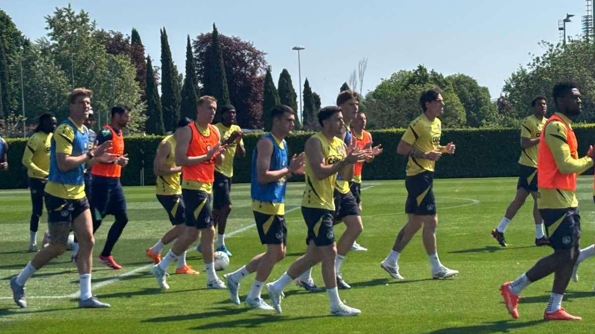 Udinese, l'allenamento a porte aperte di sabato 25 aprile