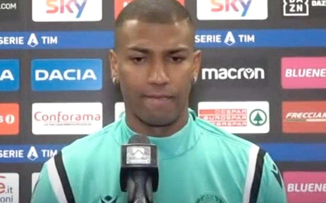 Walace: "Nell'occasione della punizione che ha portato il rigore secondo me non c'era il fallo"