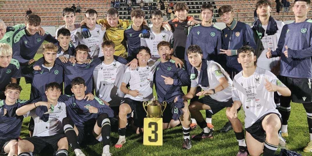 L'Udinese Under 17 vince il Torneo Sabot a Manzano