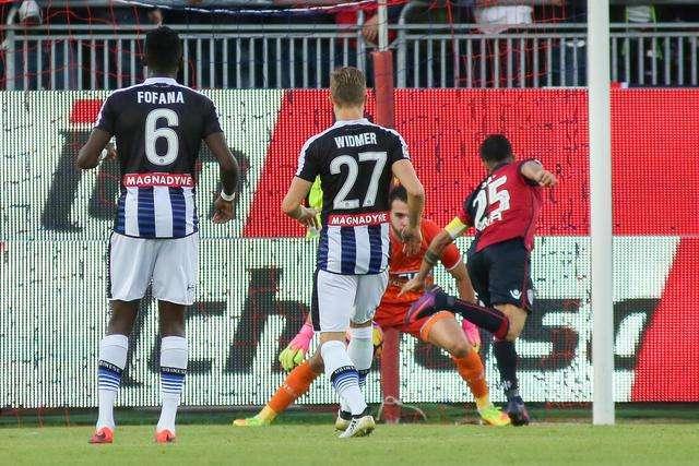 Cagliari, Sau: "Abbiamo sofferto ma abbiamo vinto"
