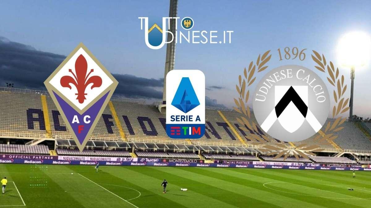 RELIVE Serie A Fiorentina-Udinese 3-2: al Franchi arriva la quarta sconfitta