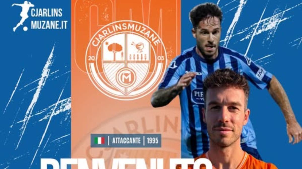 Cjarlins Muzane, ufficiale l'acquisto dello svincolato Voltan