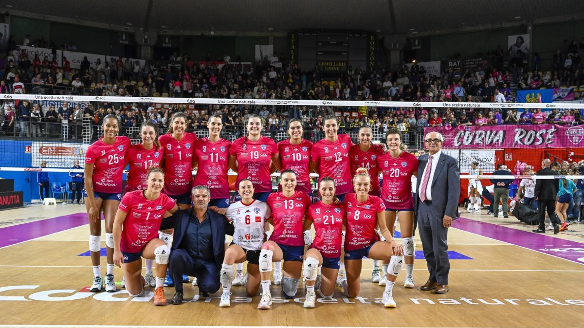 CDA Volley, il vero successo è un PalaCarnera Credifriuli sold out: una festa per tutto lo sport friulano