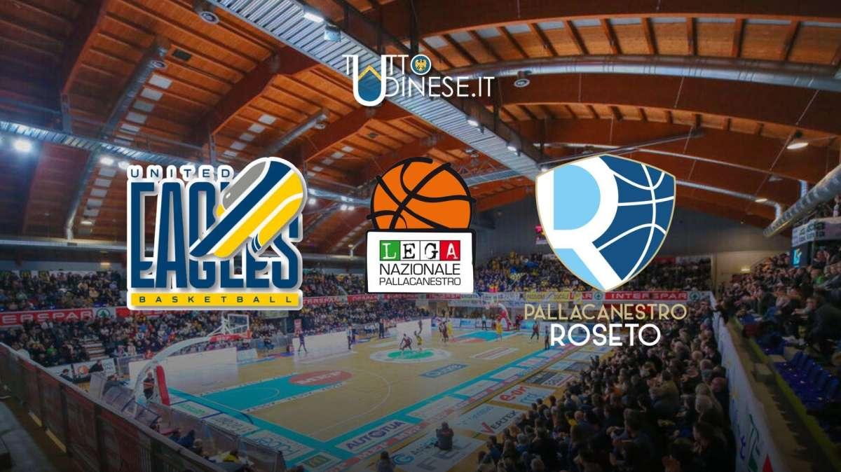 DIRETTA SERIE A2 UEB Cividale-Pallacanestro Roseto 85-55: RISULTATO FINALE