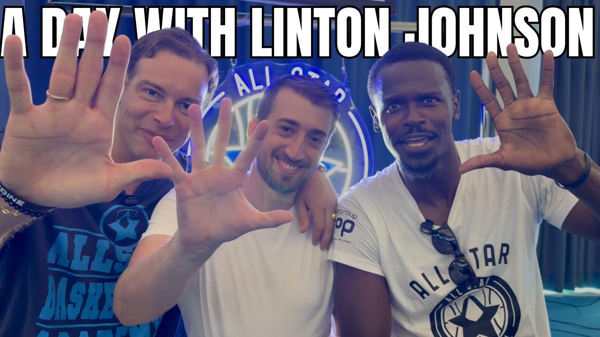 A day with LINTON JOHNSON! Dal GET IN THE GAME fino agli aneddoti della sua carriera in NBA