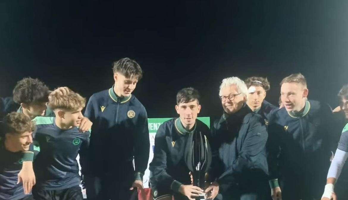 L’Udinese Under 16 vince il Torneo Città di Motta di Livenza 