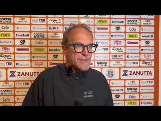 Cjarlins Muzane, Zironelli: "Vittoria importantissima, i ragazzi in dieci hanno dato l'anima"