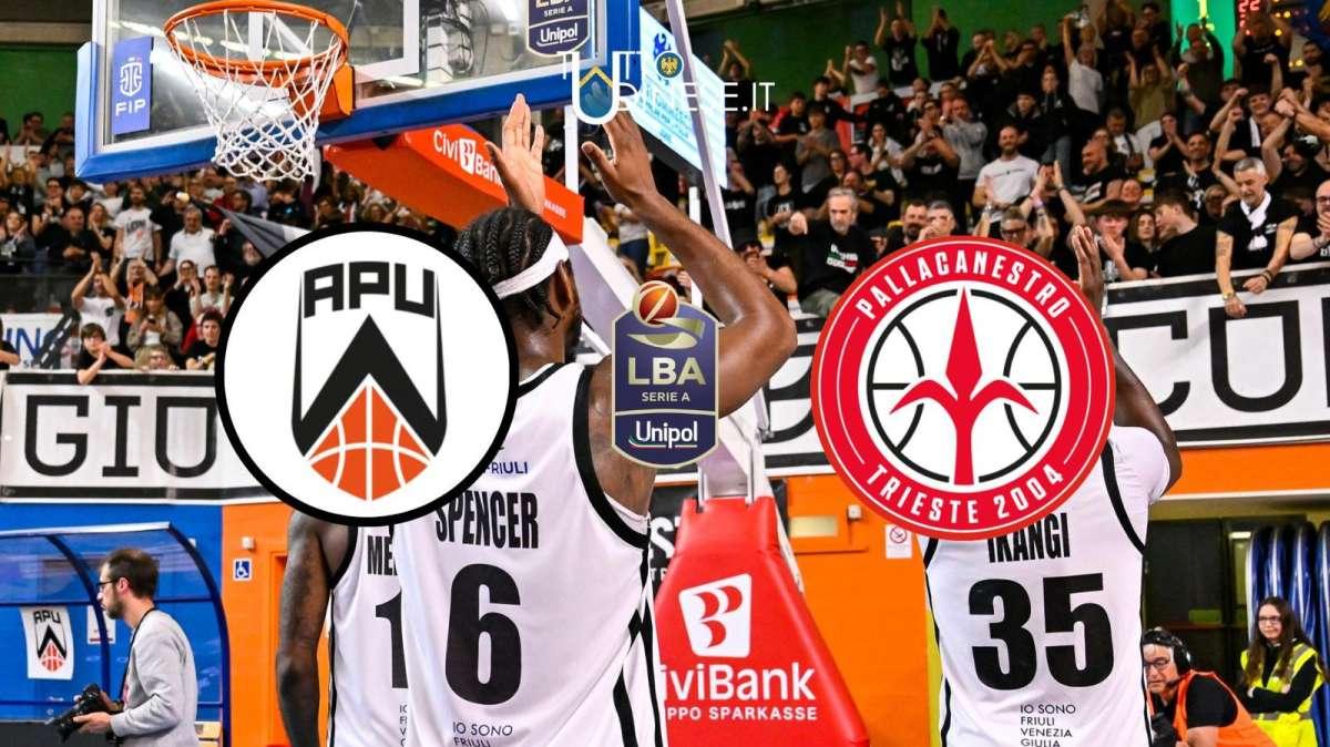 DIRETTA APU Udine-Pallacanestro Trieste 70-89: RISULTATO FINALE