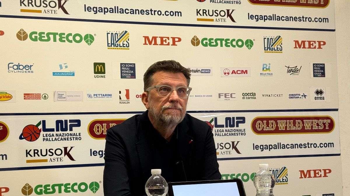 UEB Cividale, Micalich: “Prima la salvezza, poi guardiamo in alto: l'appetito vien mangiando. Stiamo programmando i prossimi anni"