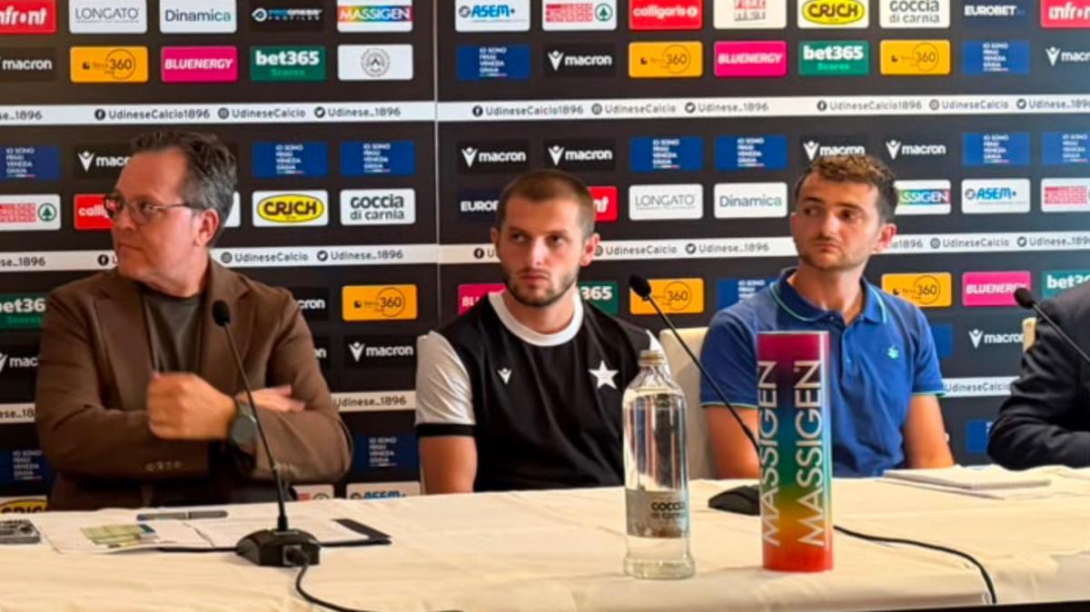 Udinese, Chakvetadze si presenta: "Era un mio sogno venire in Serie A"
