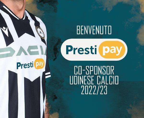 Prestipay nuovo co-sponsor dell'Udinese