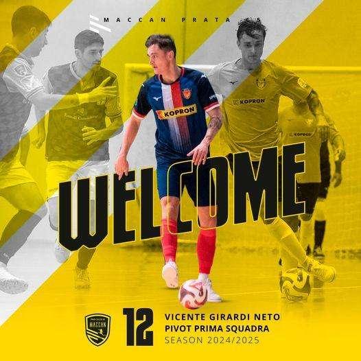 Maccan Prata, ufficiale l'arrivo del pivot brasiliano Vicente Girardi