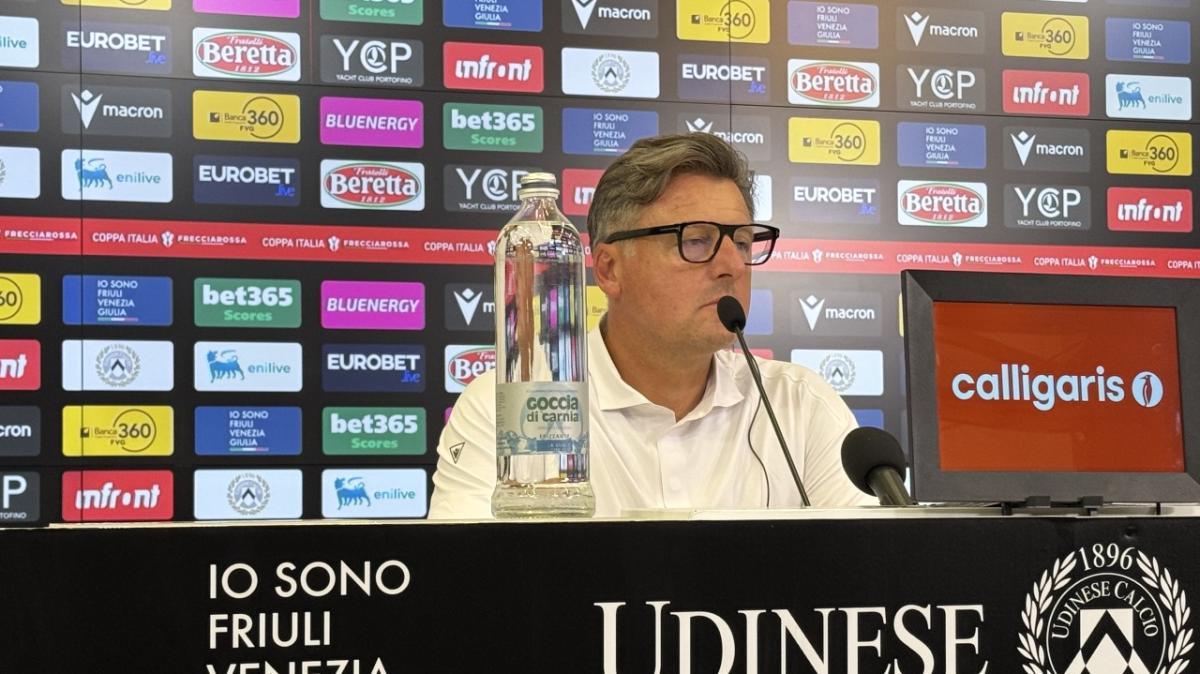 Udinese, Runjaic in conferenza: "Le condizioni non erano semplici. Ci sono un paio di attaccanti che potrebbero farci comodo"