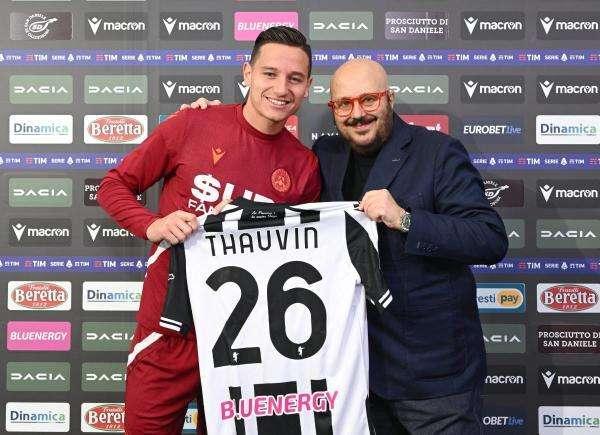Thauvin, presentazione: "Ringrazio la società per la fiducia, arrivo in uno dei campionati migliori al mondo"