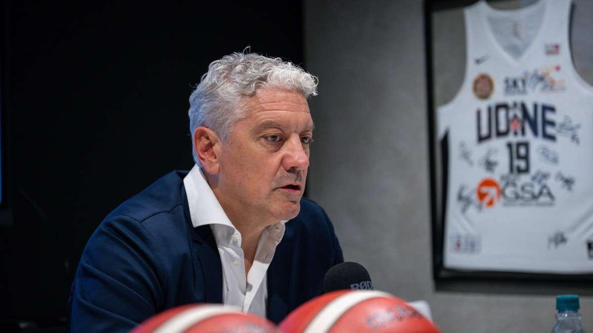 APU Udine, Conti presenta Mobio: "È il giocatore che cercavamo per il nostro reparto lunghi"