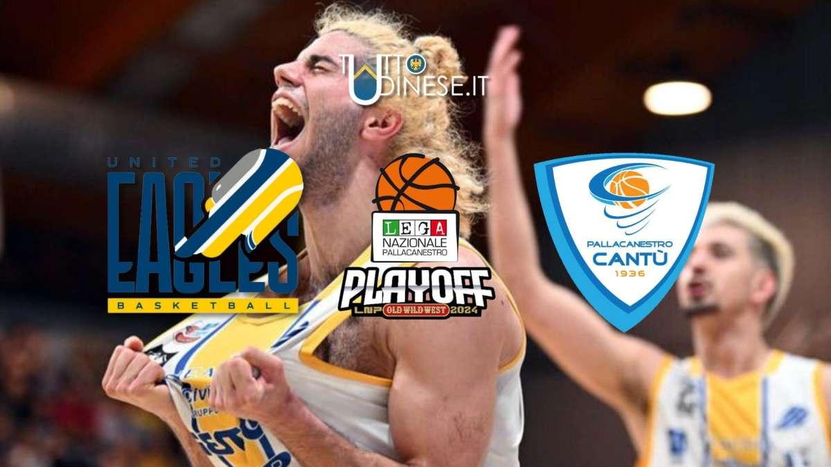 RELIVE Playoff Gara 4 Serie A2 UEB Cividale-Cantù 72-74: termina qui la stagione della Gesteco