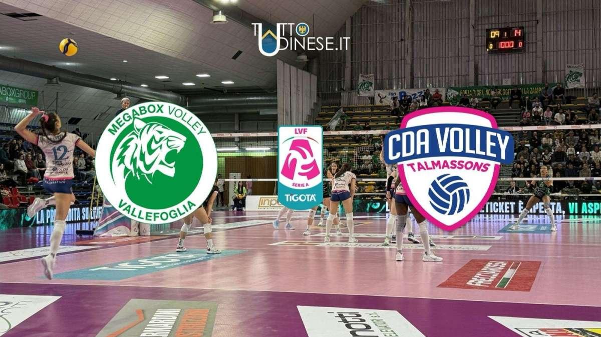 DIRETTA Serie A1 Vallefoglia - CDA Talmassons FVG 3-2: un punto per le friulane