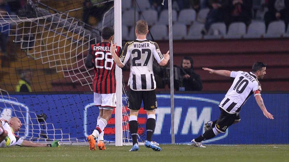 Di Natale, passano gli anni ma lui resta sempre il solito campione