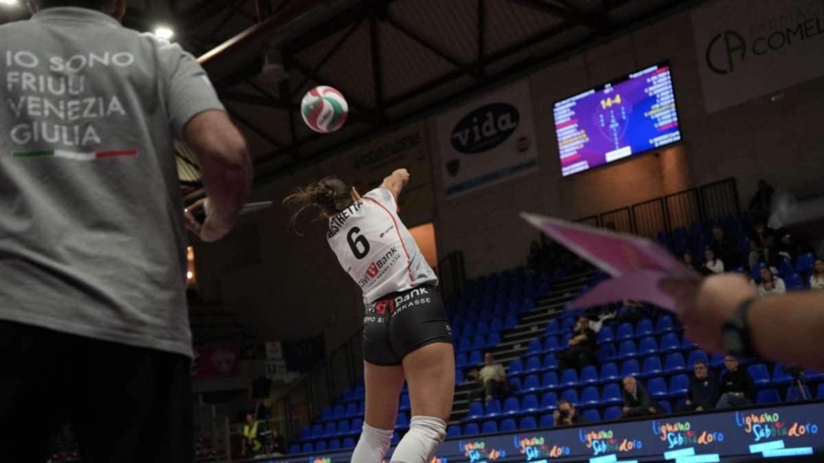 Cda Volley Talmassons Fvg, Molinaro: "Bello iniziare così davanti al nostro pubblico. Premio MVP dedicato a mia mamma"
