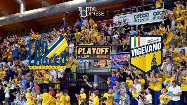 LIVE Playoff FINALE PROMOZIONE Serie B TABELLONE 2 - Gara 1 UEB Gesteco Cividale - Elachem Vigevano 1955 65-52 FINALE - GARA1 VA ALLE AQUILE