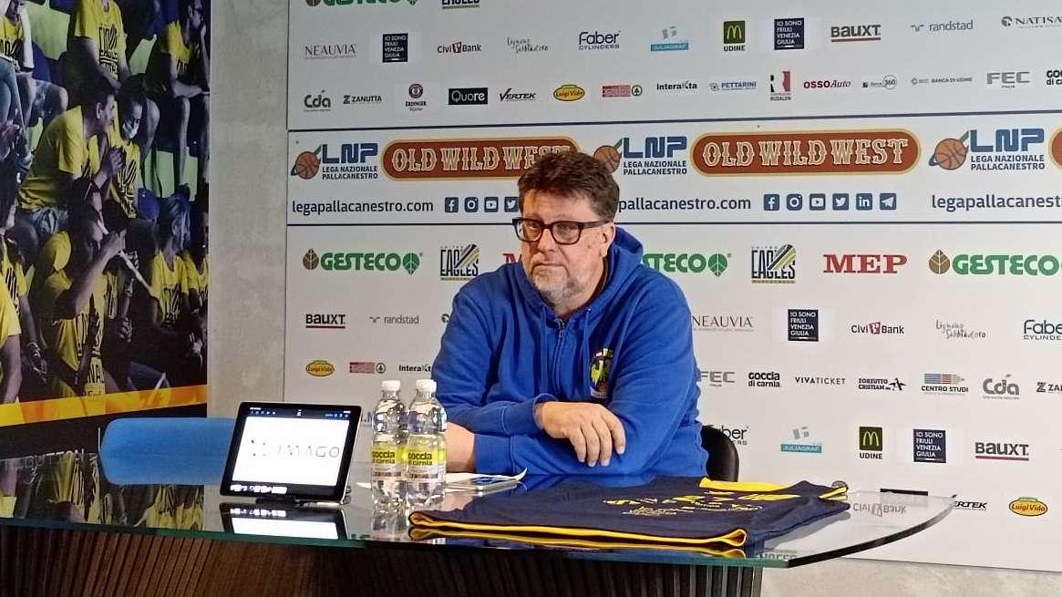 UEB Cividale, Micalich: "Vigevano piazza storica, super rapporti! Sarà una bella trasferta"