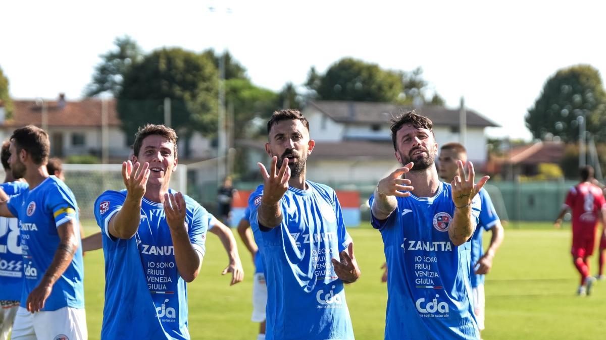 Il Cjarlins Muzane batte 4-1 il Campodarsego nella prima casalinga della stagione