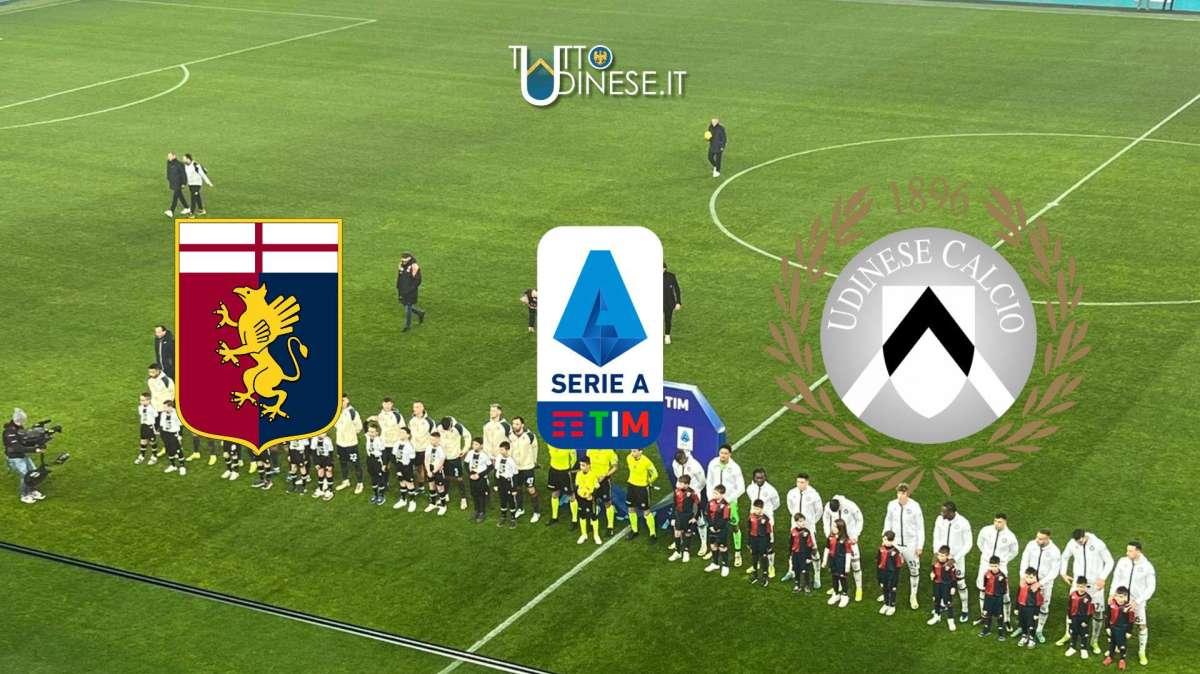 RELIVE Serie A Genoa-Udinese 2-0: sconfitta pesante