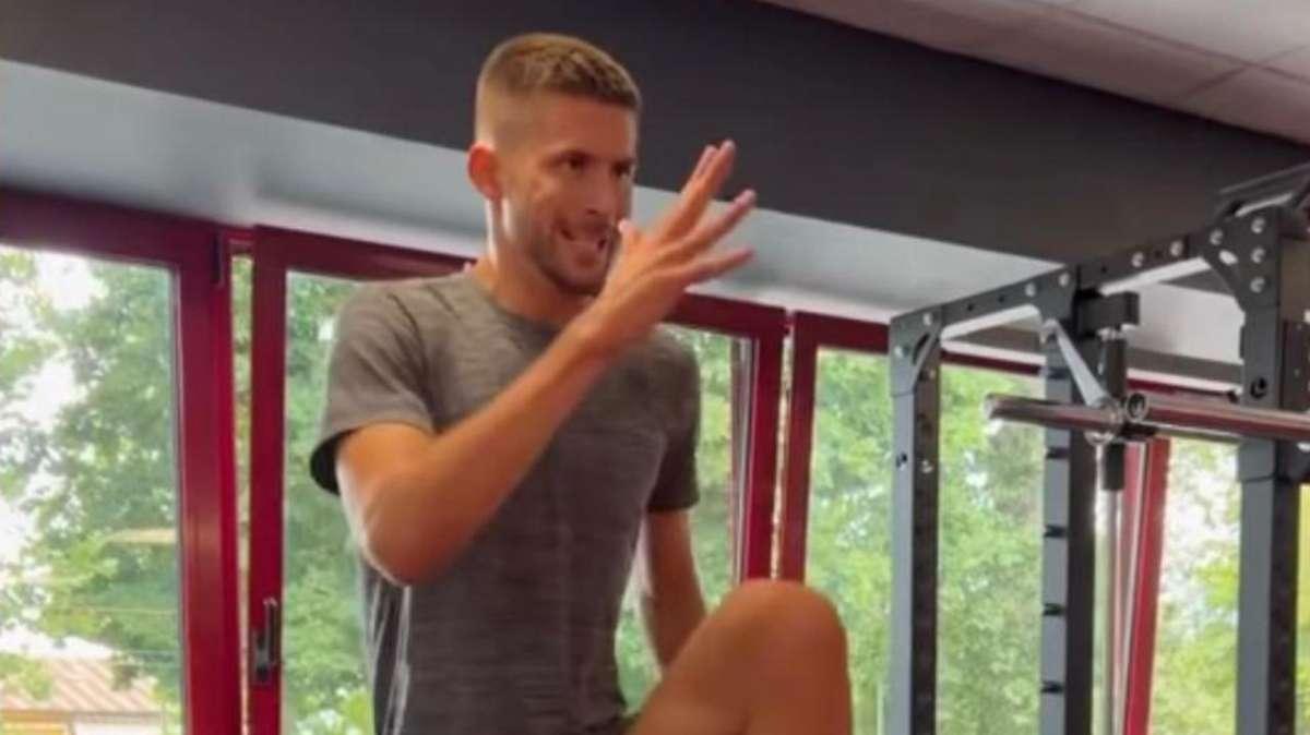 Vicario si allena a Udine per prepararsi al Tottenham