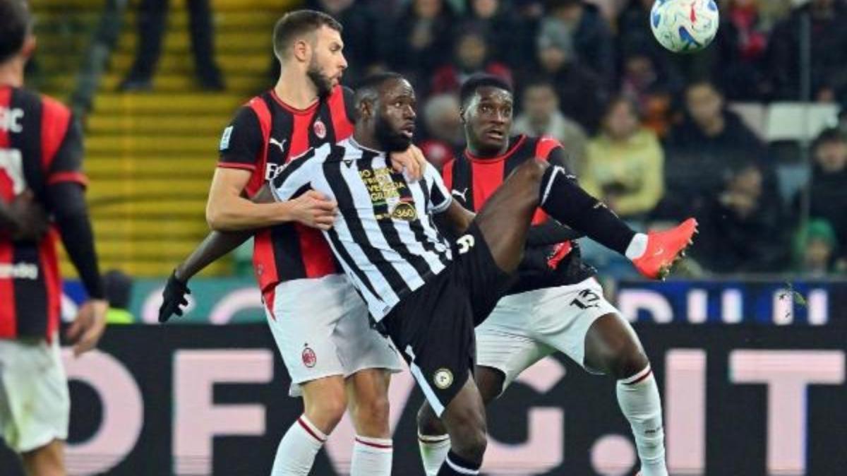 Udinese-Milan 0-2: il tabellino della gara del Bluenergy Stadium
