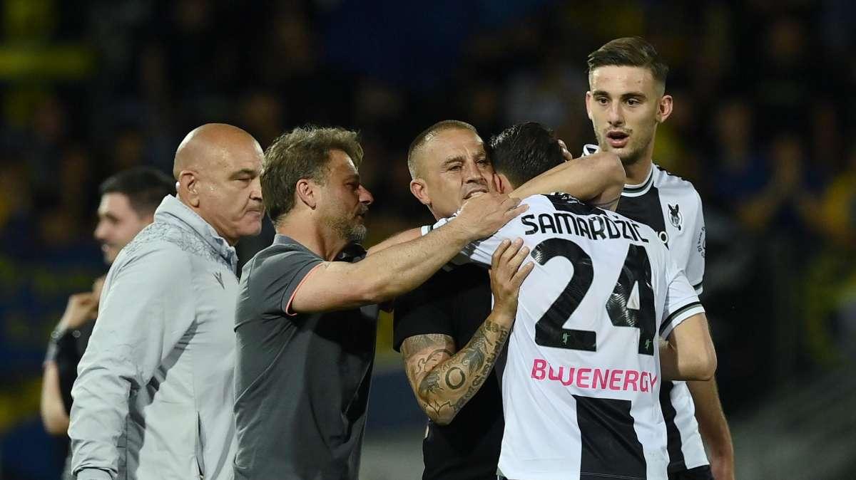 Addio Cannavaro, Samardzic: "Grazie per tutto Mister"