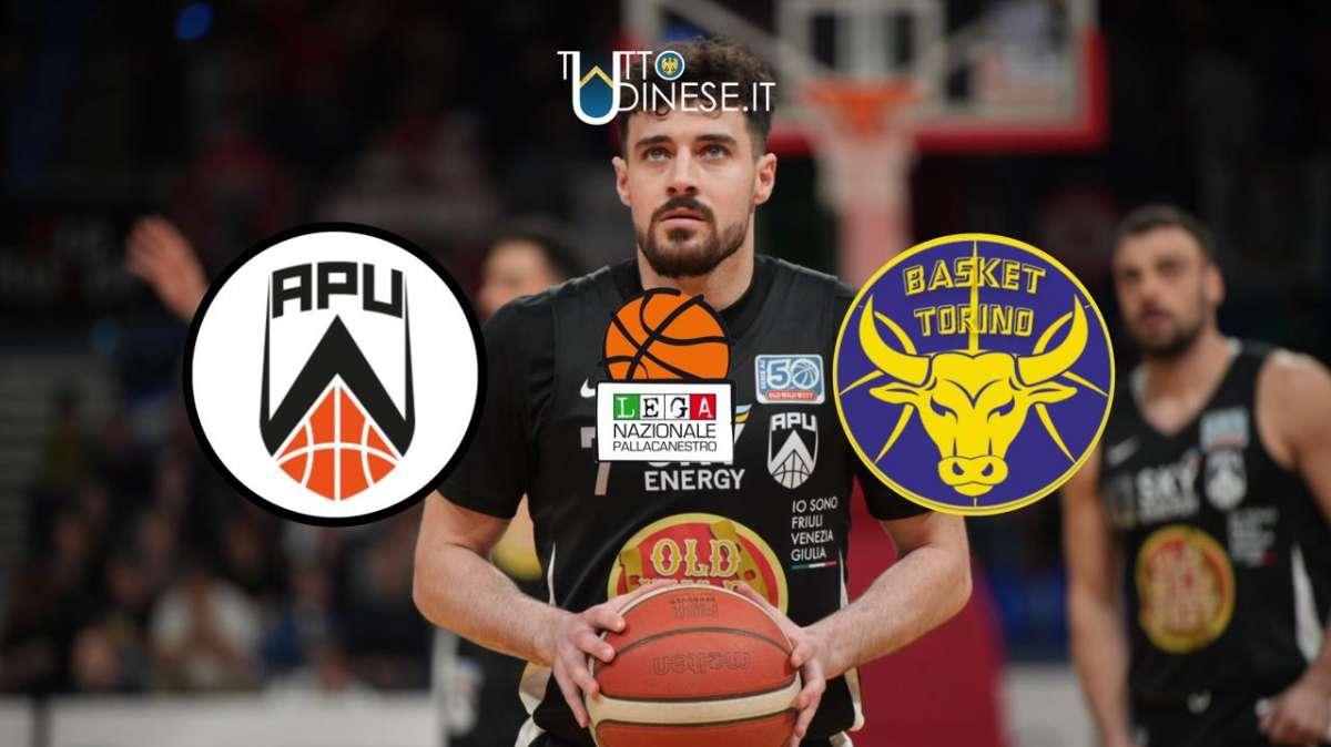 DIRETTA Serie A2, Apu Udine-Reale Mutua Torino 108-101: FINE PARTITA