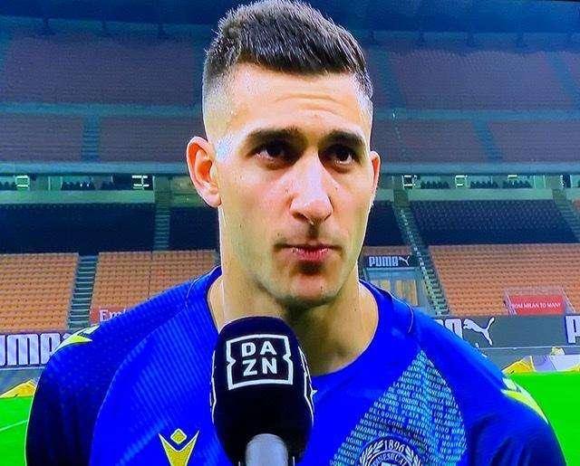 Musso al 45esimo: "Dobbiamo far girare la palla. Milan squadra forte"
