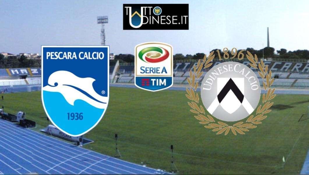 RELIVE Serie A Pescara-Udinese 1-3: tre gol per tre punti che chiudono una volta per tute il discorso salvezza!