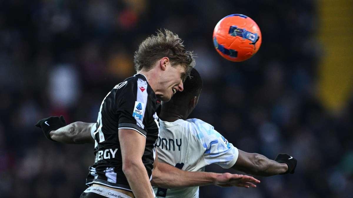 Udinese-Inter 0-1, LE PAGELLE: bianconeri fin troppo prudenti