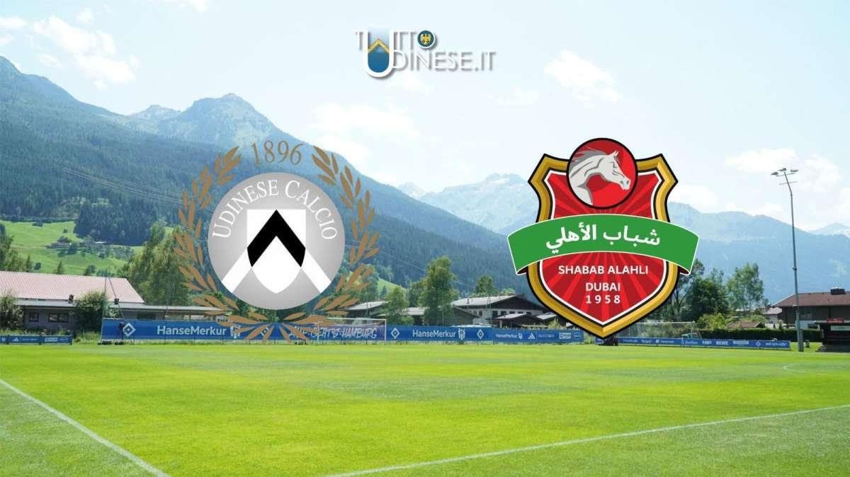 DIRETTA Udinese-Shabab Al Ahli 1-3: bianconeri sconfitti nel secondo test stagionale