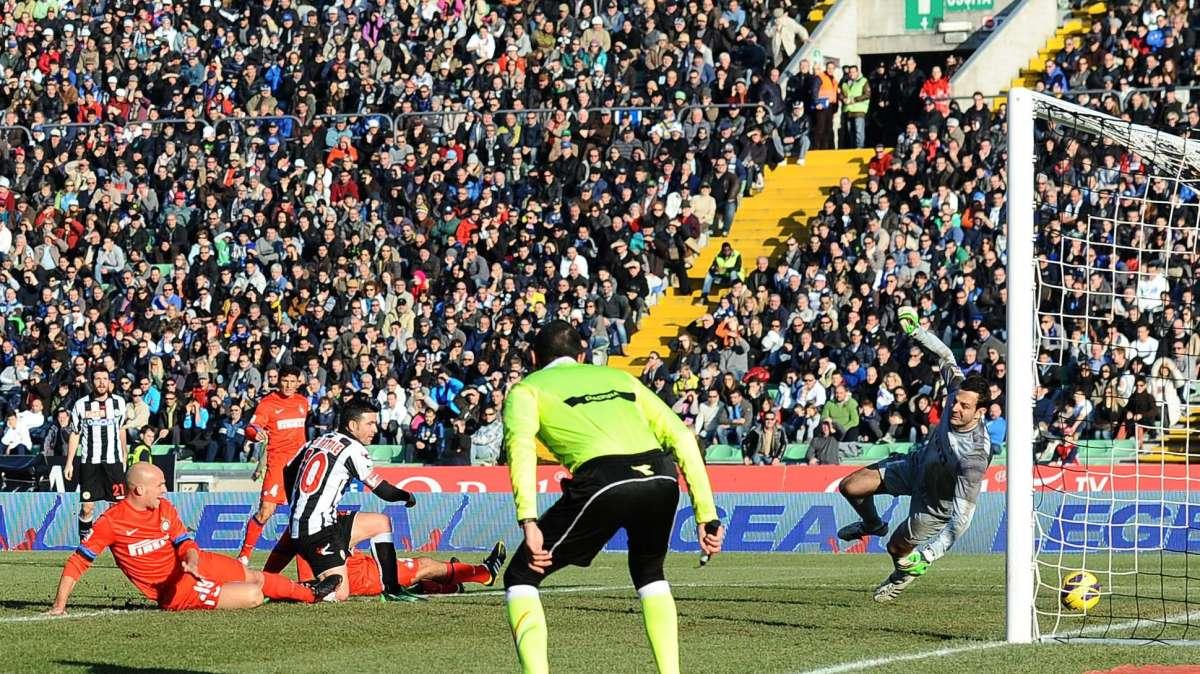 Inter-Udinese. Per i bookmakers è 1-1