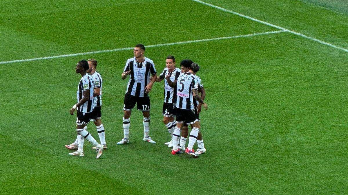 Udinese-Avellino 1-0, IMPRESSIONI FINE PRIMO TEMPO: finale in crescendo