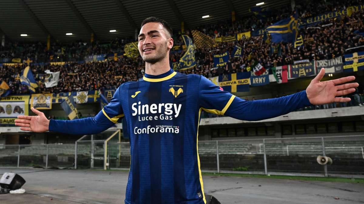 Hellas Verona, Coppola ed il gol contro l'Udinese: "Lo riguardo spesso su Youtube"