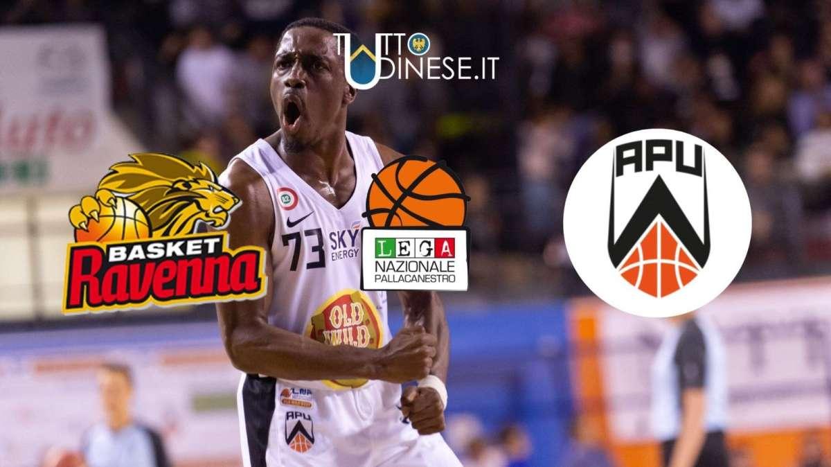 RELIVE SERIE A2 - OraSì Ravenna-Apu Udine (76-82), finita, tripla di Sherril che spezza la resistenza dei padroni di casa