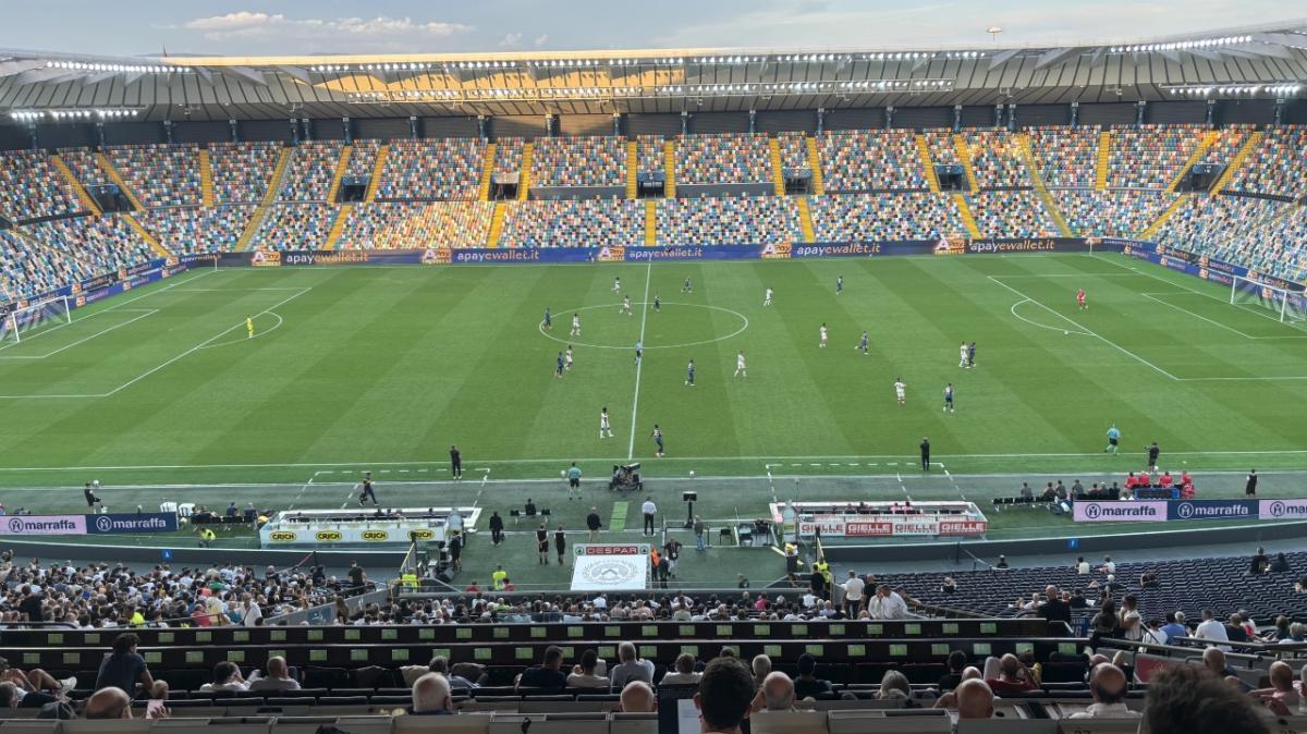 Udinese-Venezia, i dati del botteghino: 3.871 spettatori presenti