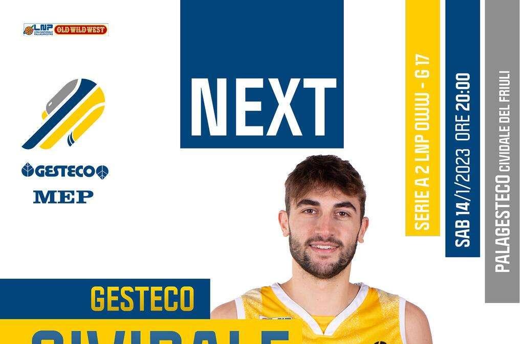 Gesteco Cividale, Cassese: "Con Pistoia in casa, vogliamo far vedere di che pasta siamo fatti"
