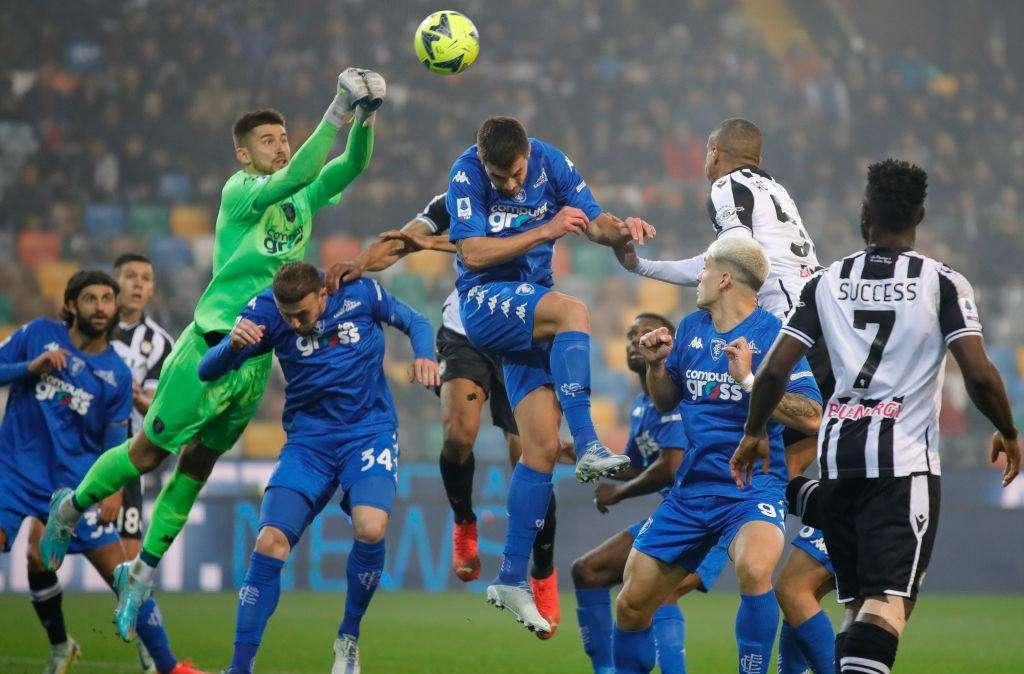 Udinese-Empoli 1-1, il tabellino del match