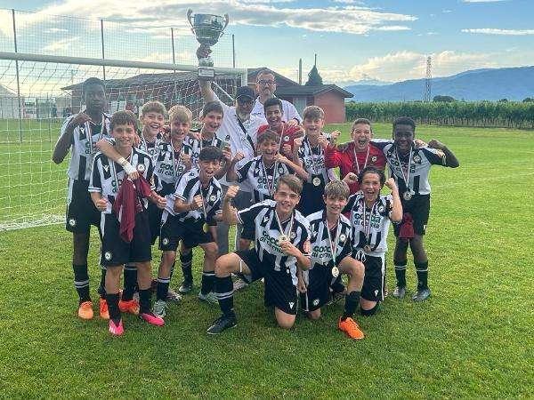 Giovanili bianconere, l'Under 13 vince il Torneo "Città di Cividale"