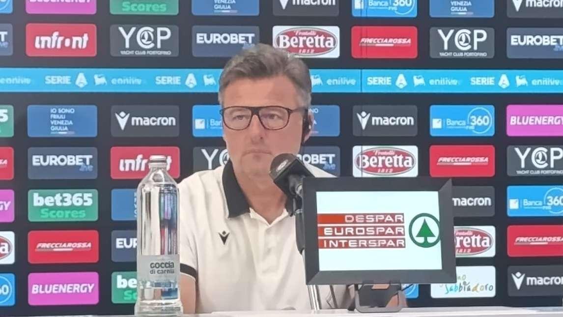 Udinese, Runjaic: "Vogliamo ripetere la prestazione vista con la Carrarese, dal mercato un paio di innesti"