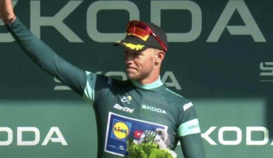 Tour de France, il friulano Milan maglia verde: è il terzo italiano nella storia